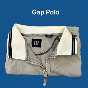 Gap XL short sleeved 100% Cotton Beige shirt